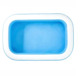 Bestway Bestway® Textured Pattern On Sidewalls PVC Family Fun Pool (W) 1.75m X (L) 2.62m -Garden & Outdoors bestway bestway textured pattern on sidewalls pvc family fun pool w 1 75m x l 2 62m6942138968019 03c