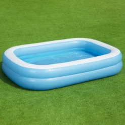 Bestway Bestway® Textured Pattern On Sidewalls PVC Family Fun Pool (W) 1.75m X (L) 2.62m -Garden & Outdoors bestway bestway textured pattern on sidewalls pvc family fun pool w 1 75m x l 2 62m6942138968019 05i