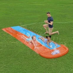 Bestway Multicolour Rectangular Small Water Slide -Garden & Outdoors bestway multicolour rectangular small water slide6942138969085 01i