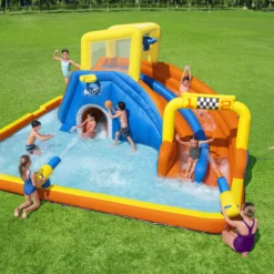Bestway Multicolour Rectangular Super Speedway Water Park -Garden & Outdoors bestway multicolour rectangular super speedway water park6942138984859 02i bq