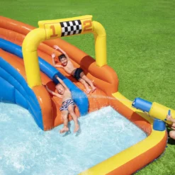 Bestway Multicolour Rectangular Super Speedway Water Park -Garden & Outdoors bestway multicolour rectangular super speedway water park6942138984859 05i bq
