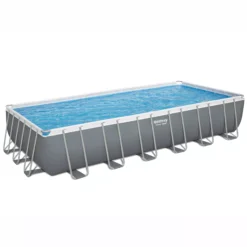 Bestway Power Steel® Plain Polyvinyl Chloride (PVC) & Steel Pool (W) 3.66m X (L) 7.32m