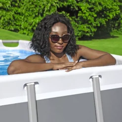 Bestway Power Steel® Plain Polyvinyl Chloride (PVC) & Steel Pool (W) 3.66m X (L) 7.32m 9 Bestway Power Steel® Plain Polyvinyl Chloride (PVC) & Steel Pool (W) 3.66m X (L) 7.32m -Garden & Outdoors bestway power steel plain polyvinyl chloride pvc steel pool w 3 66m x l 7 32m6942138987195 02i