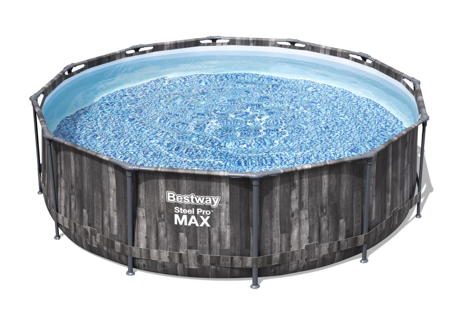 Bestway Steel Pro Max Polyvinyl Chloride (PVC) Family Swimming Pool (W) 3.66m X (L) 3.66m 1 Bestway Steel Pro Max Polyvinyl Chloride (PVC) Family Swimming Pool (W) 3.66m X (L) 3.66m