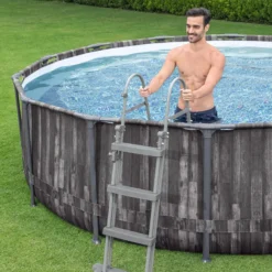 Bestway Steel Pro Max Polyvinyl Chloride (PVC) Family Swimming Pool (W) 3.66m X (L) 3.66m 5 Bestway Steel Pro Max Polyvinyl Chloride (PVC) Family Swimming Pool (W) 3.66m X (L) 3.66m -Garden & Outdoors bestway steel pro max polyvinyl chloride pvc family swimming pool w 3 66m x l 3 66m6942138984163 03i bq