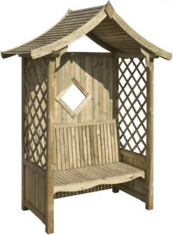Blooma Elegant Arbour, (H)2340mm (W)1760mm (D)940mm - Assembly Service Included 6 Blooma Elegant Arbour, (H)2340mm (W)1760mm (D)940mm - Assembly Service Included -Garden & Outdoors blooma elegant arbour h 2340mm w 1760mm d 940mm assembly service included5397007111620 03c BQ