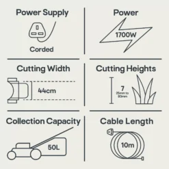 Bosch AdvancedRotak 750 Corded Rotary Lawnmower -Garden & Outdoors bosch advancedrotak 750 corded rotary lawnmower4059952526706 01t EN bq