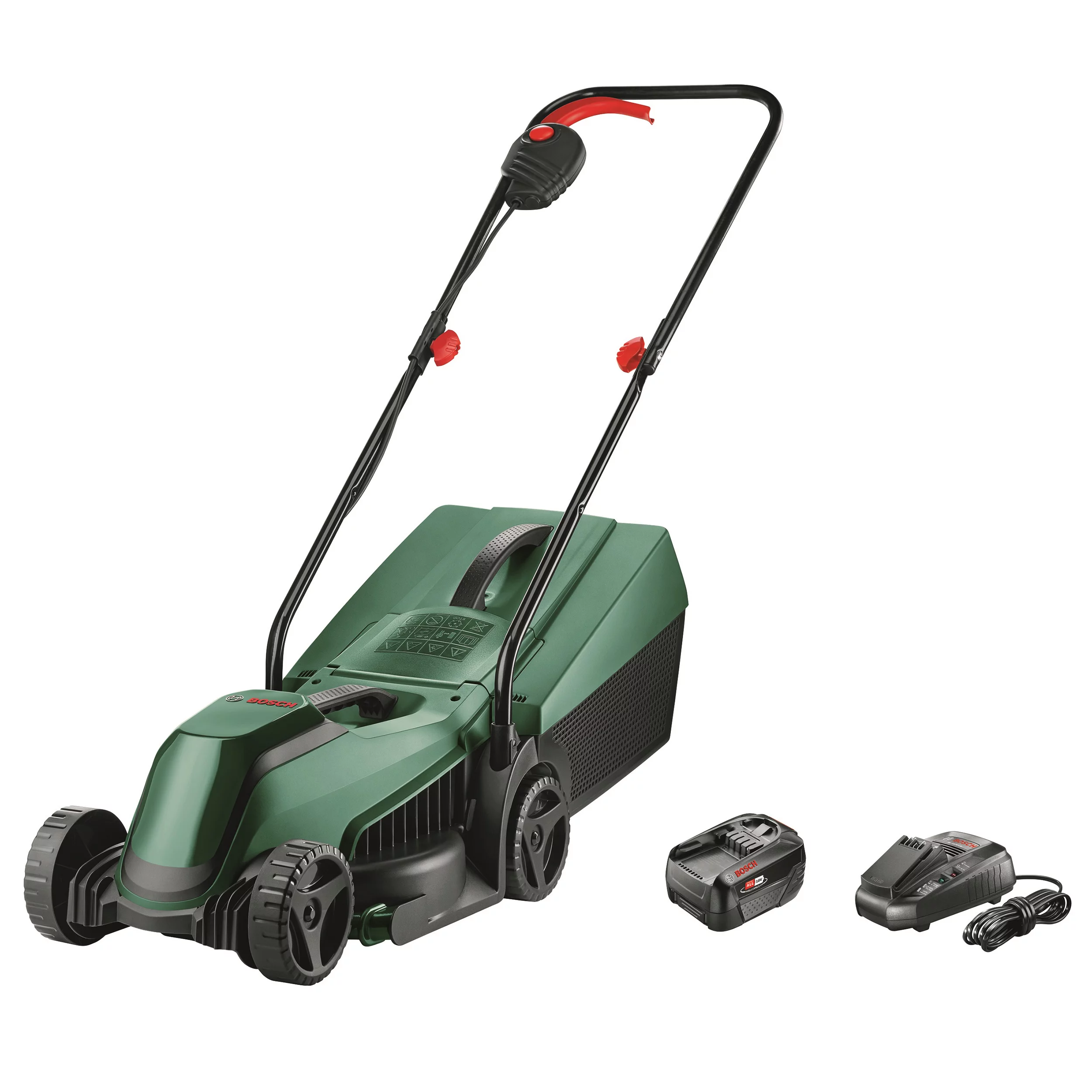 Bosch EasyMower 18V-32-200 Cordless 18V Push Lawnmower 1 Bosch EasyMower 18V-32-200 Cordless 18V Push Lawnmower