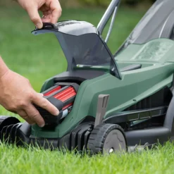 Bosch Power For All EasyRotak 36-550 Cordless 36V Rotary Lawnmower -Garden & Outdoors bosch power for all easyrotak 36 550 cordless 36v rotary lawnmower4059952505558 06i bq