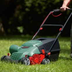 Bosch Power For All UniversalVerticut 1100 320mm Corded Raker & Scarifier -Garden & Outdoors bosch power for all universalverticut 1100 320mm corded raker scarifier4059952574417 02i bq