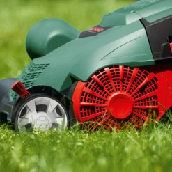 Bosch Power For All UniversalVerticut 1100 320mm Corded Raker & Scarifier -Garden & Outdoors bosch power for all universalverticut 1100 320mm corded raker scarifier4059952574417 05c bq