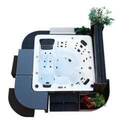 Canadian Spa Company Brown Straight Step -Garden & Outdoors canadian spa company brown straight step0700697210972 24c