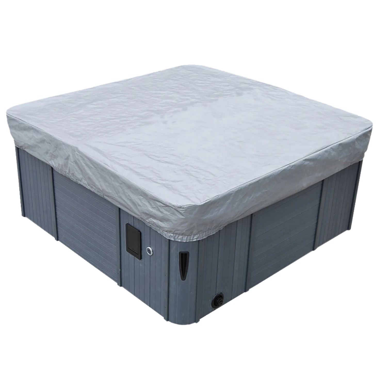 Canadian Spa Company Grey Square Cover Guard 1 Canadian Spa Company Grey Square Cover Guard