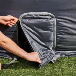 CleverSpa Grey Circular Hot Tub Cover -Garden & Outdoors cleverspa grey circular hot tub cover5019008882872 36c BQ