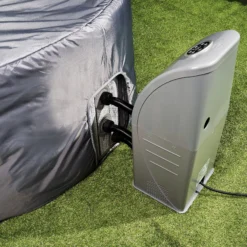 CleverSpa Grey Circular Hot Tub Cover -Garden & Outdoors cleverspa grey circular hot tub cover5019008882872 37c BQ