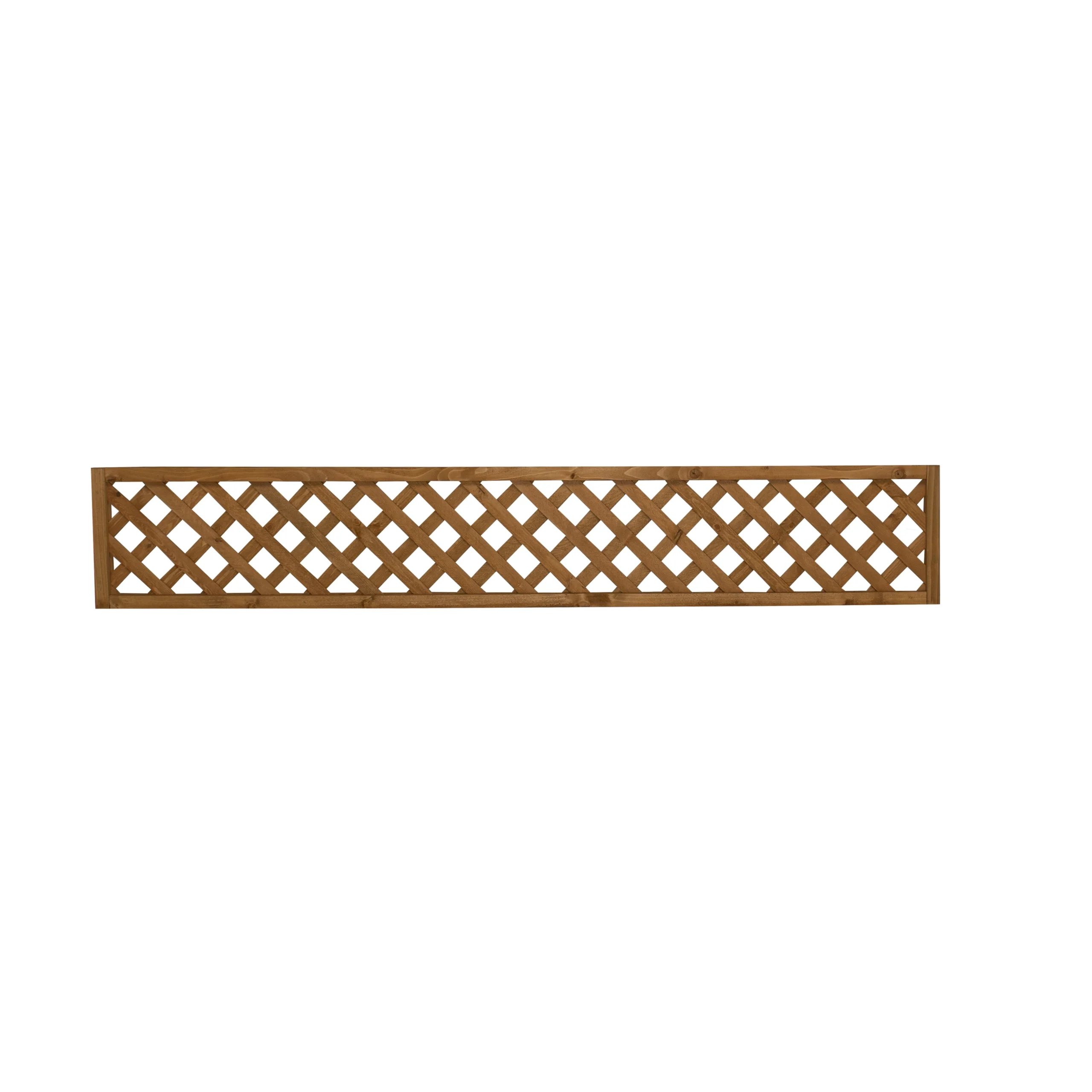 Diamond Pine Trellis Panel, Pack Of 5 (W)183cm X (H)32cm 3 Diamond Pine Trellis Panel, Pack Of 5 (W)183cm X (H)32cm - Image 3