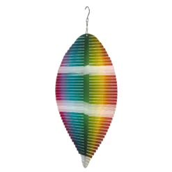Flamboya Rainbow Wave Wind Spinner 45cm