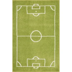 Football Pitch Playmat, (W) 80cm X (L) 120cm -Garden & Outdoors football pitch playmat w 80cm x l 120cm5021318022145 02c bq