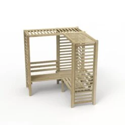 Forest Firenze Corner Arbour, (H)1970mm (W)1800mm (D)1800mm - Assembly Required 17 Forest Firenze Corner Arbour, (H)1970mm (W)1800mm (D)1800mm - Assembly Required -Garden & Outdoors forest firenze corner arbour h 1970mm w 1800mm d 1800mm assembly required5013053185049 03c bq