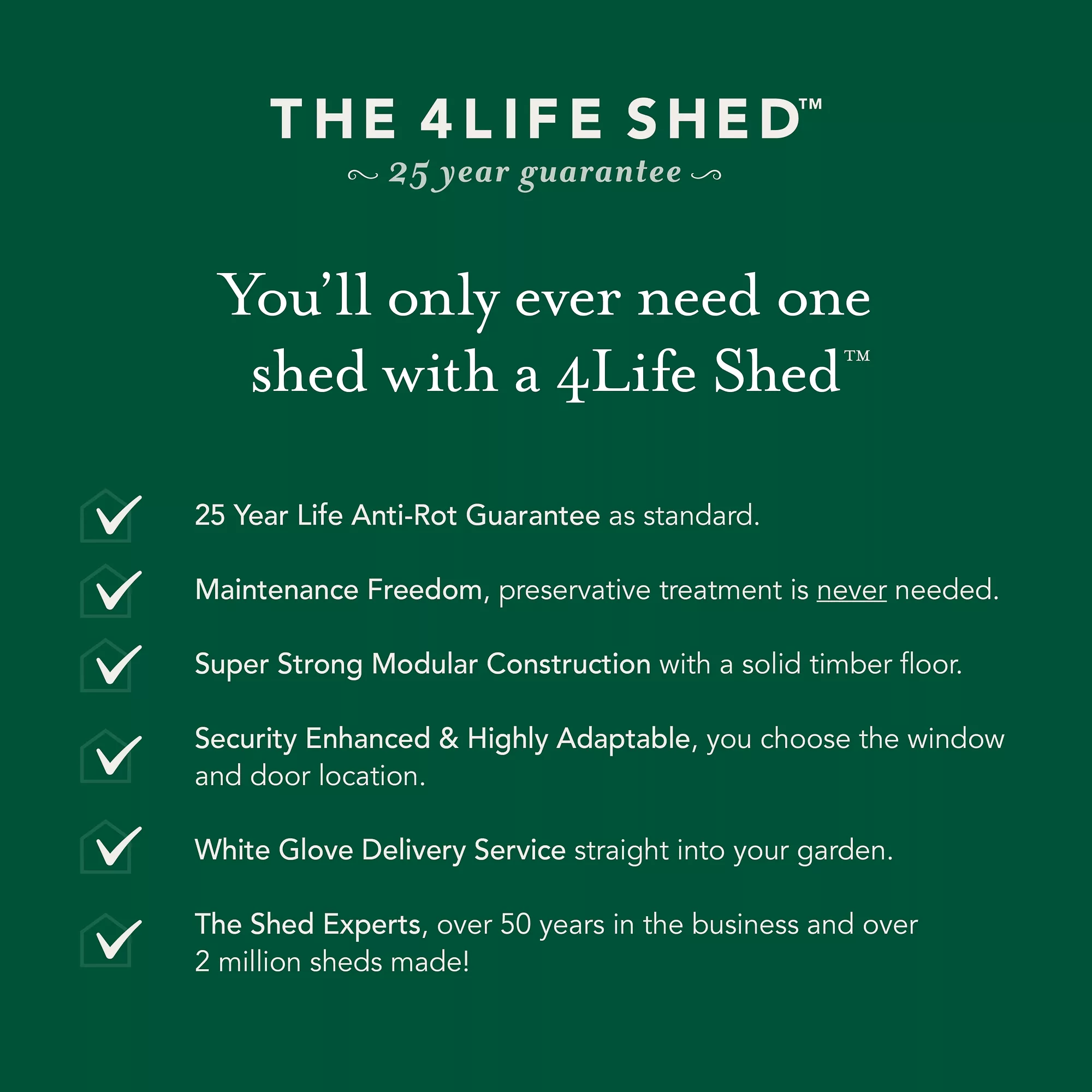 Forest Garden 10x6 Pent Pressure Treated Overlap Wooden Shed With Floor (Base Included) 4 Forest Garden 10x6 Pent Pressure Treated Overlap Wooden Shed With Floor (Base Included) - Image 4