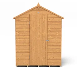 Forest Garden 5x3 Ft Apex Overlap Wooden Shed With Floor (Base Included) 9 Forest Garden 5x3 Ft Apex Overlap Wooden Shed With Floor (Base Included) -Garden & Outdoors forest garden 5x3 ft apex overlap wooden shed with floor base included 5013053177068 02c bq