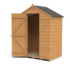 Forest Garden 5x3 Ft Apex Overlap Wooden Shed With Floor (Base Included) 10 Forest Garden 5x3 Ft Apex Overlap Wooden Shed With Floor (Base Included) -Garden & Outdoors forest garden 5x3 ft apex overlap wooden shed with floor base included 5013053177068 21c bq