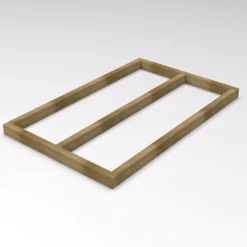 Forest Garden 5x3 Timber Shed Base (L) 94cm X (W) 0.15cm - Assembly Service Included