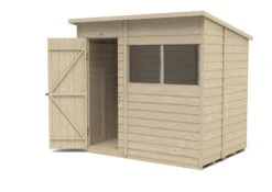 Forest Garden 7x5 Pent Pressure Treated Overlap Wooden Shed With Floor 10 Forest Garden 7x5 Pent Pressure Treated Overlap Wooden Shed With Floor -Garden & Outdoors forest garden 7x5 pent pressure treated overlap wooden shed with floor5013053178485 21c bq