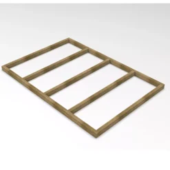 Forest Garden 7x5 Timber Shed Base (L) 147cm X (W) 0.21cm - Assembly Service Included