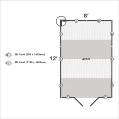 Forest Garden 8x12 Apex Dip Treated Shiplap Wooden Shed With Floor (Base Included) - Assembly Service Included -Garden & Outdoors forest garden 8x12 apex dip treated shiplap wooden shed with floor base included assembly service included5013053193860 01i