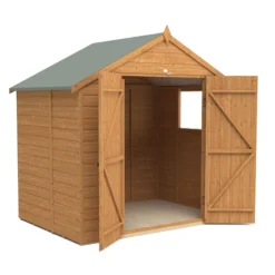 Forest Garden Delamere 7x5 Ft Apex Shiplap Wooden 2 Door Shed With Floor 21 Forest Garden Delamere 7x5 Ft Apex Shiplap Wooden 2 Door Shed With Floor -Garden & Outdoors forest garden delamere 7x5 ft apex shiplap wooden 2 door shed with floor5013053182666 03c