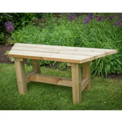 Forest Garden Furnished Hexagonal Gazebo, (W)3.3m (D)2.84m -Garden & Outdoors forest garden furnished hexagonal gazebo w 3 3m d 2 84m5013053172377 03i