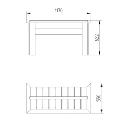 Forest Garden Grow Bag Tray 550mm -Garden & Outdoors forest garden grow bag tray 550mm5013053182420 01t BQ