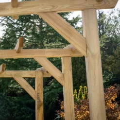 Forest Garden Hanbury Flat Top European Softwood Arch (H) 213.5cm X (W) 209cm 7 Forest Garden Hanbury Flat Top European Softwood Arch (H) 213.5cm X (W) 209cm -Garden & Outdoors forest garden hanbury flat top european softwood arch h 213 5cm x w 209cm5013053190128 02i