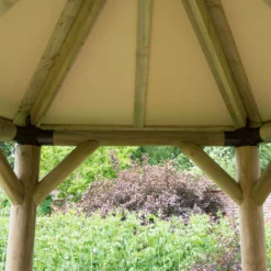 Forest Garden Hexagonal Gazebo, (W)3.3m (D)2.84m -Garden & Outdoors forest garden hexagonal gazebo w 3 3m d 2 84m5013053163351 02i