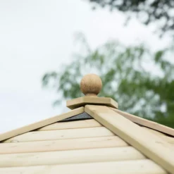 Forest Garden Hexagonal Gazebo, (W)3.78m (D)3.27m -Garden & Outdoors forest garden hexagonal gazebo w 3 78m d 3 27m5013053163382 06i