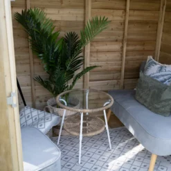 Forest Garden Oakley 7x5 Apex Overlap Solid Wood Summer House With Double Door (Base Included) 7 Forest Garden Oakley 7x5 Apex Overlap Solid Wood Summer House With Double Door (Base Included) -Garden & Outdoors forest garden oakley 7x5 apex overlap solid wood summer house with double door base included 5013053188521 36c bq