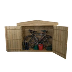 Forest Garden Overlap Wooden 6x3 Apex Garden Storage -Garden & Outdoors forest garden overlap wooden 6x3 apex garden storage5013053162859 01c bq