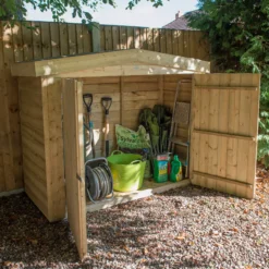 Forest Garden Overlap Wooden 6x3 Apex Garden Storage -Garden & Outdoors forest garden overlap wooden 6x3 apex garden storage5013053162859 01i bq