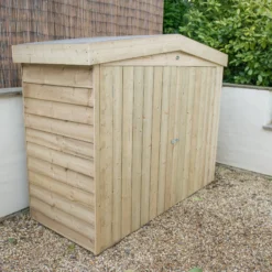Forest Garden Overlap Wooden 6x3 Apex Garden Storage -Garden & Outdoors forest garden overlap wooden 6x3 apex garden storage5013053162859 02i bq