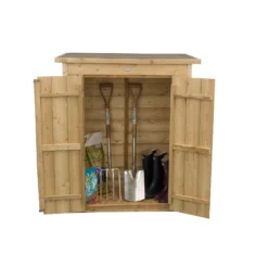 Forest Garden Shiplap Wooden 3x2 Pent Garden Storage -Garden & Outdoors forest garden shiplap wooden 3x2 pent garden storage5013053162767 01c bq
