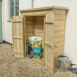 Forest Garden Shiplap Wooden 3x2 Pent Garden Storage -Garden & Outdoors forest garden shiplap wooden 3x2 pent garden storage5013053162767 01i bq