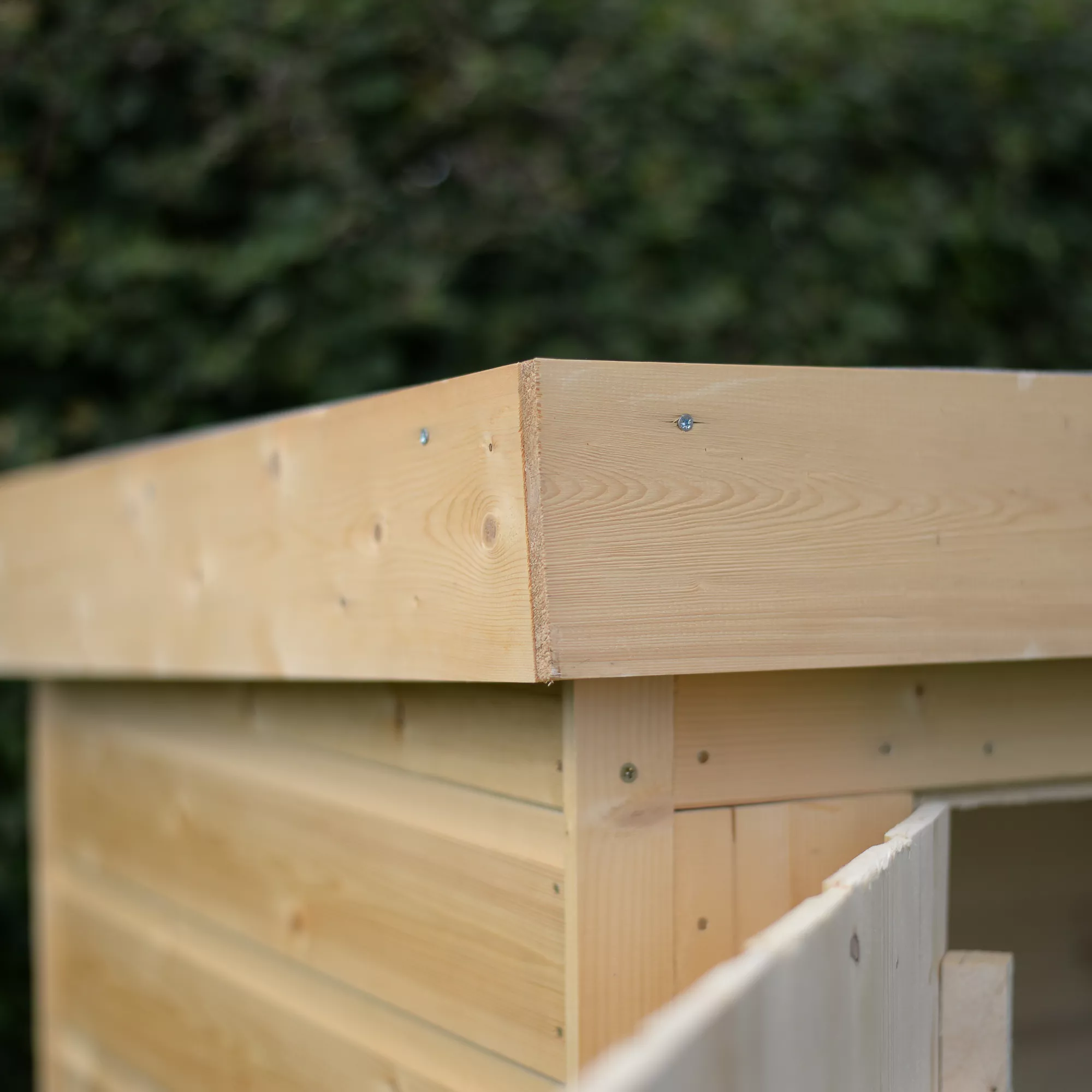 Forest Garden Shiplap Wooden 6x3 Pent Garden Storage 10 Forest Garden Shiplap Wooden 6x3 Pent Garden Storage - Image 10
