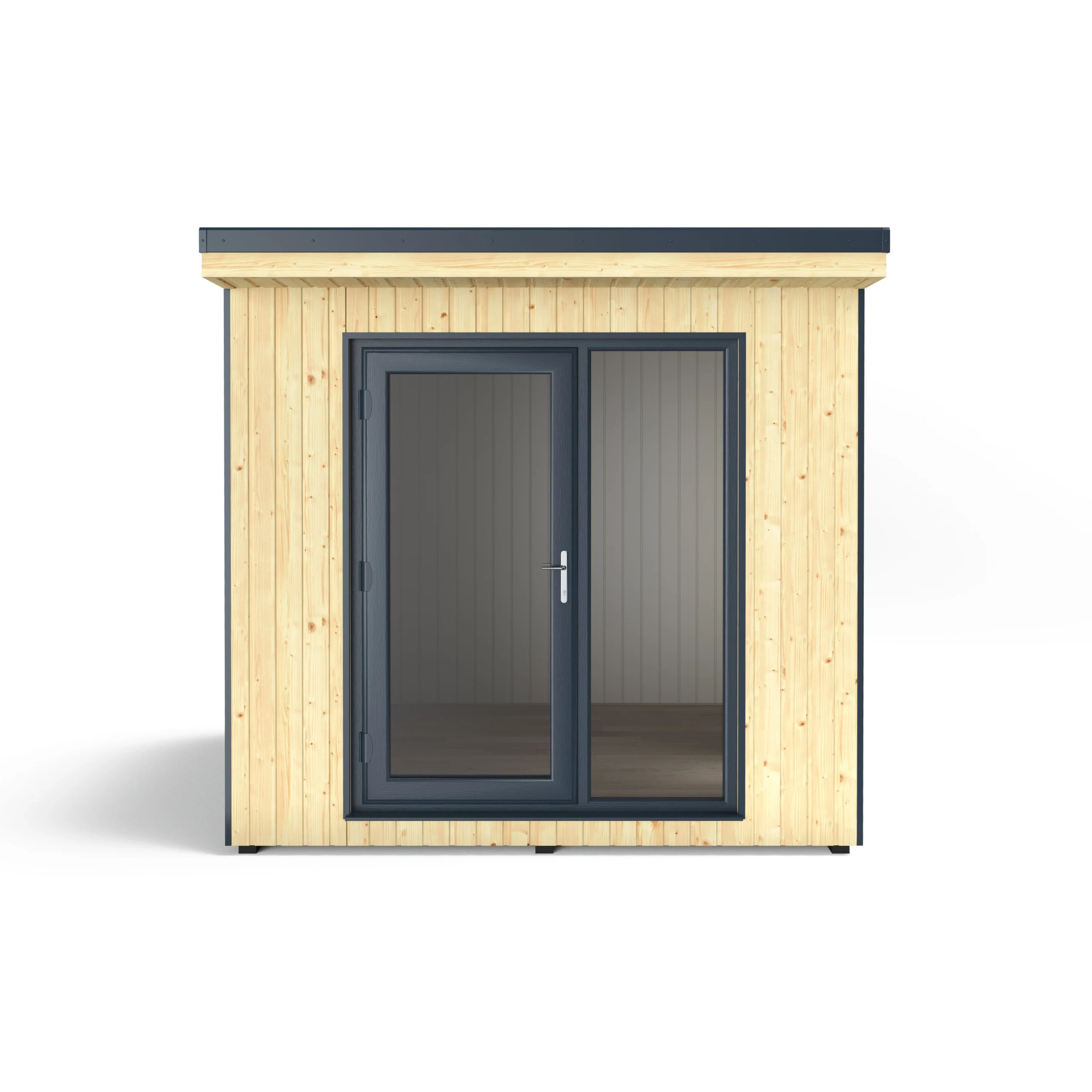 Forest Garden Xtend 8x9 Pent Tongue & Groove Garden Office With Single Door 4 Forest Garden Xtend 8x9 Pent Tongue & Groove Garden Office With Single Door - Image 4