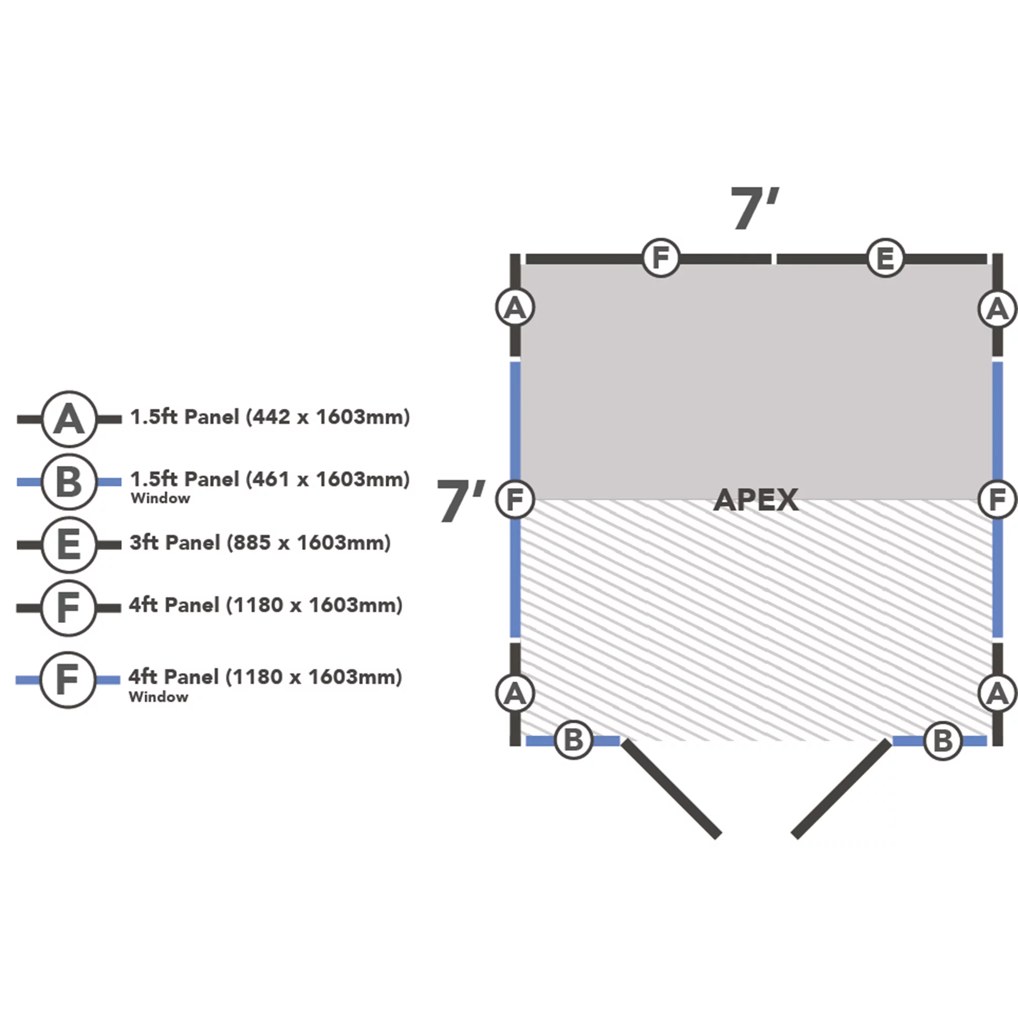 Forest Garden Xtend 8x9 Pent Tongue & Groove Garden Office With Single Door 13 Forest Garden Xtend 8x9 Pent Tongue & Groove Garden Office With Single Door - Image 13