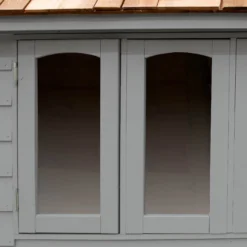 Forest Retreat 8x5 Apex Pressure Treated Overlap Grey Shed With Floor - Assembly Service Included -Garden & Outdoors forest retreat 8x5 apex pressure treated overlap grey shed with floor assembly service included5013053176511 39c bq