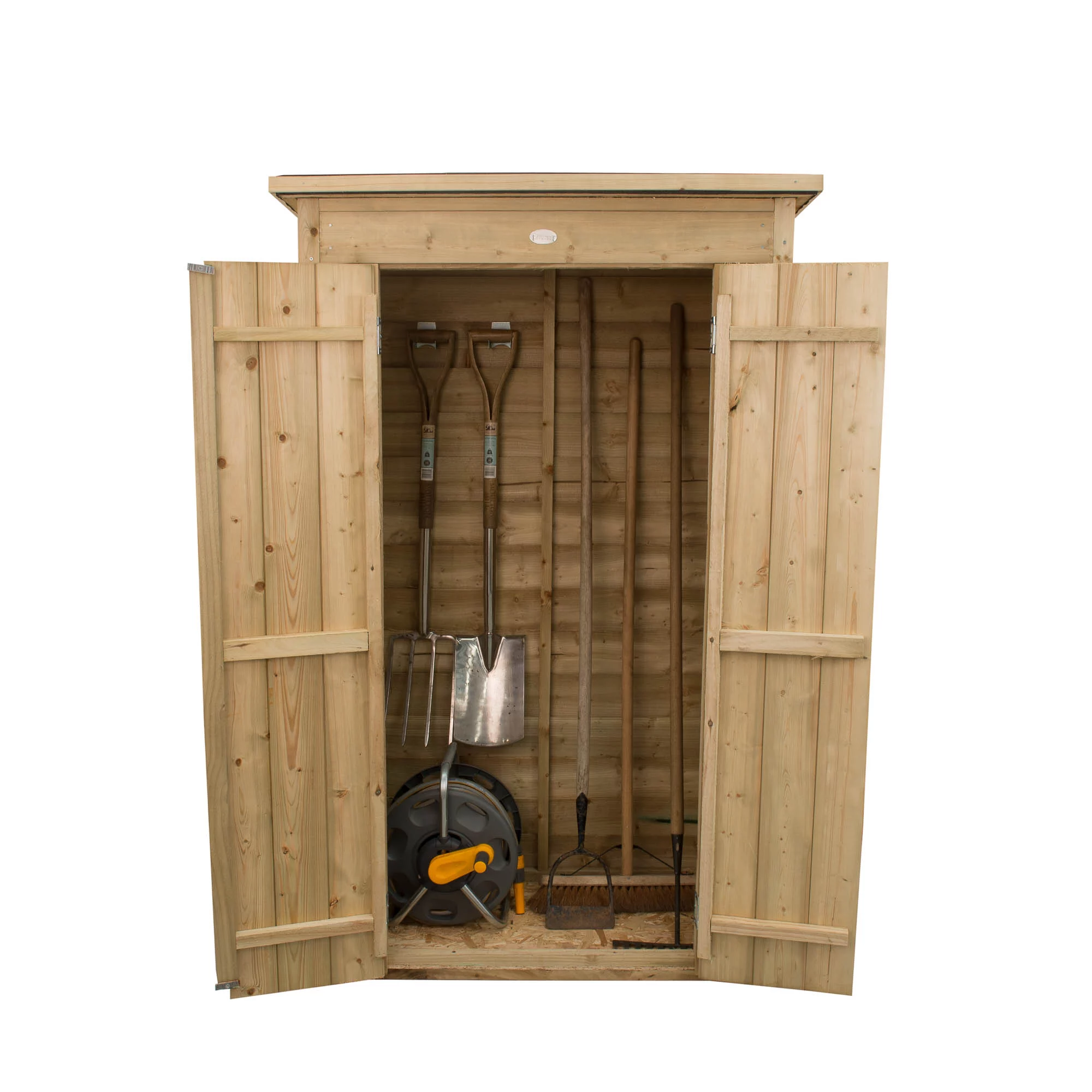 Forest Tall Tongue & Groove 3.5x2 Pent Garden Storage 750L 2 Forest Tall Tongue & Groove 3.5x2 Pent Garden Storage 750L - Image 2