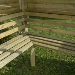 Forest Venetian Corner Arbour, (H)2500mm (W)2330mm (D)1610mm - Assembly Required -Garden & Outdoors forest venetian corner arbour h 2500mm w 2330mm d 1610mm assembly required5013053139745 11i