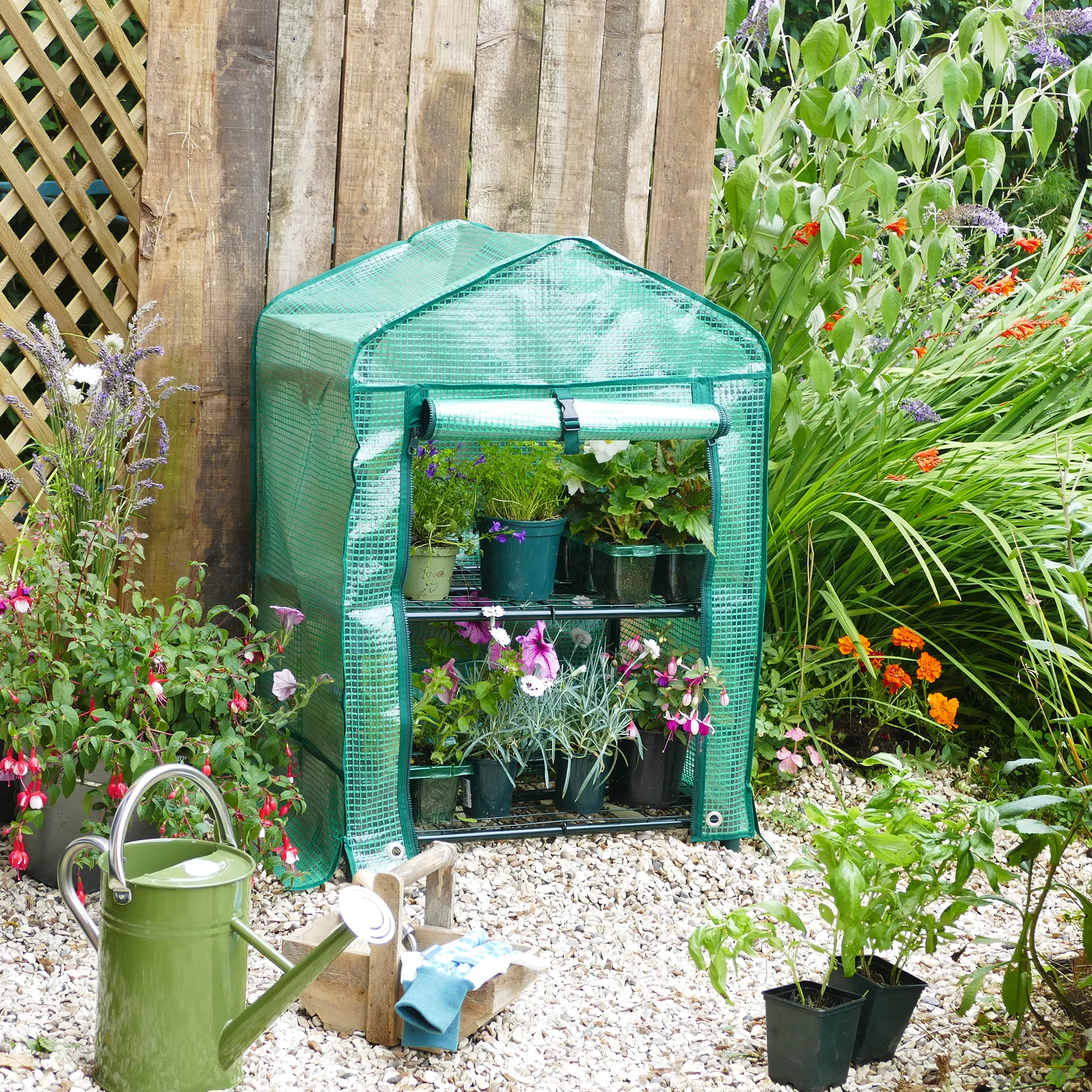 Grow It Plastic 2 Tier Growhouse 2 Grow It Plastic 2 Tier Growhouse - Image 2