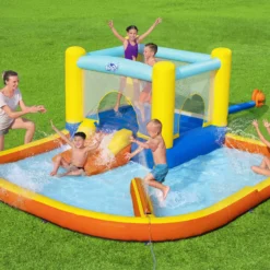 H2O Multicolour Beach Bounce Water Park -Garden & Outdoors h2o multicolour beach bounce water park6942138984729 02i bq
